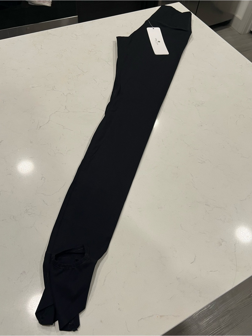 CRZ YOGA Black High-Waist Yoga Leggings - Picture 4 of 9